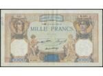 FRANCE 1000 FRANCS CERES ET MERCURE 18 JUIN 1936 M.2485 TTB