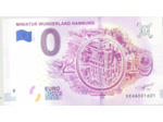 ALLEMAGNE 2019-7 MINIATUR WUNDERLAND HAMBURG BILLET SOUVENIR 0 EURO TOURISTIQUE