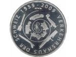 SUISSE 20 FRANCS 2009 MUSEE SUISSE DES TRANSPORT PROOF