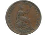 GRANDE BRETAGNE 1 FARTHING VICTORIA 1839 TB+ N2