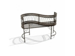 Banc confident fer 109x41x75cm