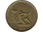MONACO 1 FRANC 1924 TTB+