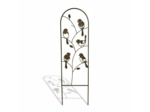 Treillage oiseaux fer marron 1x25x88cm
