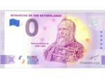 PAYS BAS 2020-5 MONARCHS OF THE NETHERLANDS ANNIVERSAIRE BILLET SOUVENIR 0 EURO