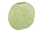 Vase Citron Vert Victoria en Verre 22x11x21cm