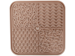 Tapis de léchage carré pour chien et chat
