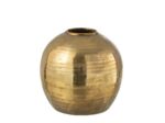 Vase Arya métal or small 30X28 cm