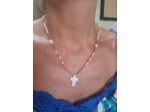MULTIRANGS MOTHER OF PEARL CROSS