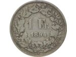 SUISSE 1 FRANC 1894 B TB