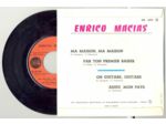 45 Tours ENRICO MACIAS "MA MAISON MA MAISON" / "OH GUITARE GUITARE"