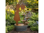 Fontaine petite jardinière 47x30x76cm
