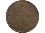 FRANCE 2 CENTIMES CERES 1892 A SUP