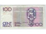 BELGIQUE 100 FRANCS NON DATE (1982-94) SIGNATURE 4 ET 13 TTB 901