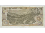 AUTRICHE 20 SCHILLING 02-07-1967 Série F TTB