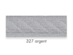 Galon plat 14mm 42045 argent 327
