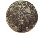 HENRI IV (1589-1610) QUART D'ECU 1597 L (Bayonne) 3ème Type TB-