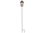 Ensemble 2 tuteurs oiseaux fer 13x117cm