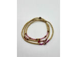 BRACELET MULTIRANGS SAND GOLD VERTUS