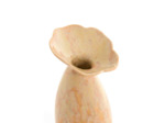 Vase céramique Culla pêche clair 14x24cm