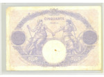 FRANCE 50 FRANCS BLEU ET ROSE 30 04 1923 E.9654 TB+
