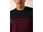 Pull marin rayé Binic 100% Laine SAINT JAMES