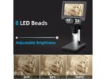Microscope digital 10 MP AVEC ECRAN ECLAIRAGE LED et BATTERIE