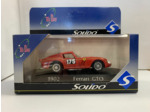 FERRARI 250 GTO ROUGE 1/43 SOLIDO BOITE D'ORIGINE