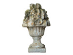 Paire de bouquets Iris 28x47cm