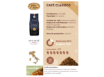 Café en grains 80% robusta 20% arabica