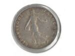 FRANCE 50 CENTIMES ROTY 1898 TTB