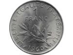 FRANCE 1 FRANC ROTY 1960 SUP-