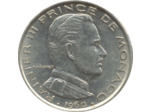 MONACO 1 FRANC 1960 TTB+( MC150)