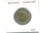 BELGIQUE 2007 2 EURO SUP-