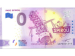84 MONTEUX 2020-2 PARC SPIROU VERSION ANNIVERSAIRE BILLET SOUVENIR 0 EURO