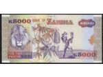 ZAMBIE 5000 KWACHA 1992 SERIE FA NEUF W41a