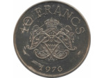 MONACO 10 FRANCS 1976 FDC