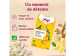 Tisane gingembre citron 17x1,8g Yogi Tea