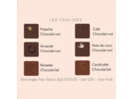 60 Pralinés - Noir & lait