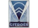 Plaque métal Citroën 2CV Bleue - 30x40cm - Citroen