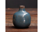 Vase Soliflore Céramique gris bleu 10x9cm