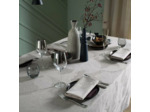 Nappe enduite sur mesure MILLE GOUTTES NACRE Garnier-Thiebaut