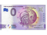 RUSSIE 2021-1 YURI ALEKSEYEVICH GAGARIN ANNIVERSAIRE BILLET SOUVENIR 0 EURO
