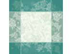 Nappe JARDIN DE PIVOINES VERT Garnier-Thiebaut
