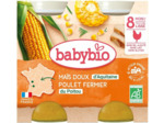 Maïs doux poulet pot 2x200g Babybio
