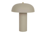 Lampe Design à Poser Arty en Fer Gris 30x11x36cm