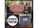 Aumônière parfumée Rose Passion - parfum d'intérieur rechargeable