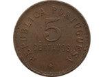 ANGOLA 5 CENTAVOS 1921 TTB+ (W62)