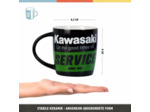 Mug rétro Kawasaki, Service since 1953 - 330ml