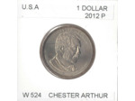 AMERIQUE (U.S.A) 1 DOLLAR 2012 P CHESTER ARTHUR SUP