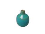 Vase Soliflore céramique bleu vert 9x10cm